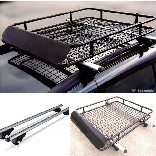 Locking aluminium roof rail - aluminium,