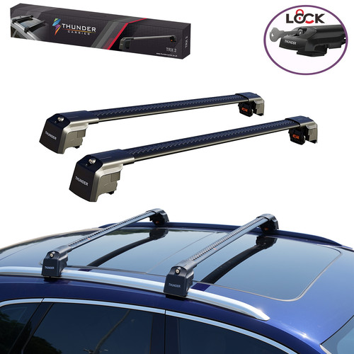 Aluminium roof rack - aluminium, bars